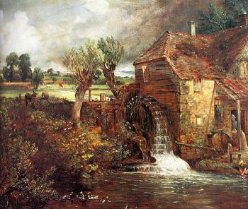 John Constable : A Mill at Gillingham in Dorset